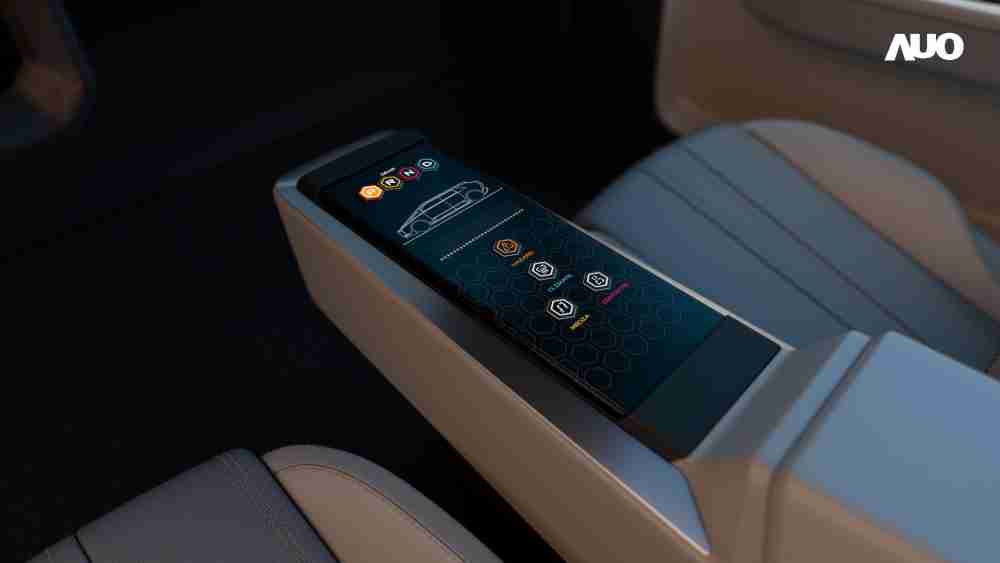 口袋牛店以人性化设计打造多变形态中控显示(Morphing Center Control)，，，，不使用时仅平面显示信息，，，进行操作时，，显示器则会动态隆起，，，，转变成3D实体按钮，，，，并有触觉回馈，，，，展示人机互动新体验
